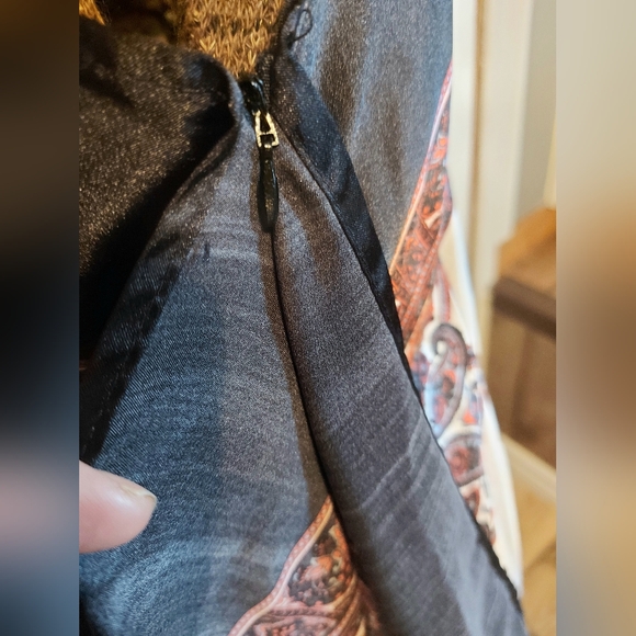 My Room silk scarf dress stunning mandala paisley print silky bohemian stunner - Picture 5 of 11